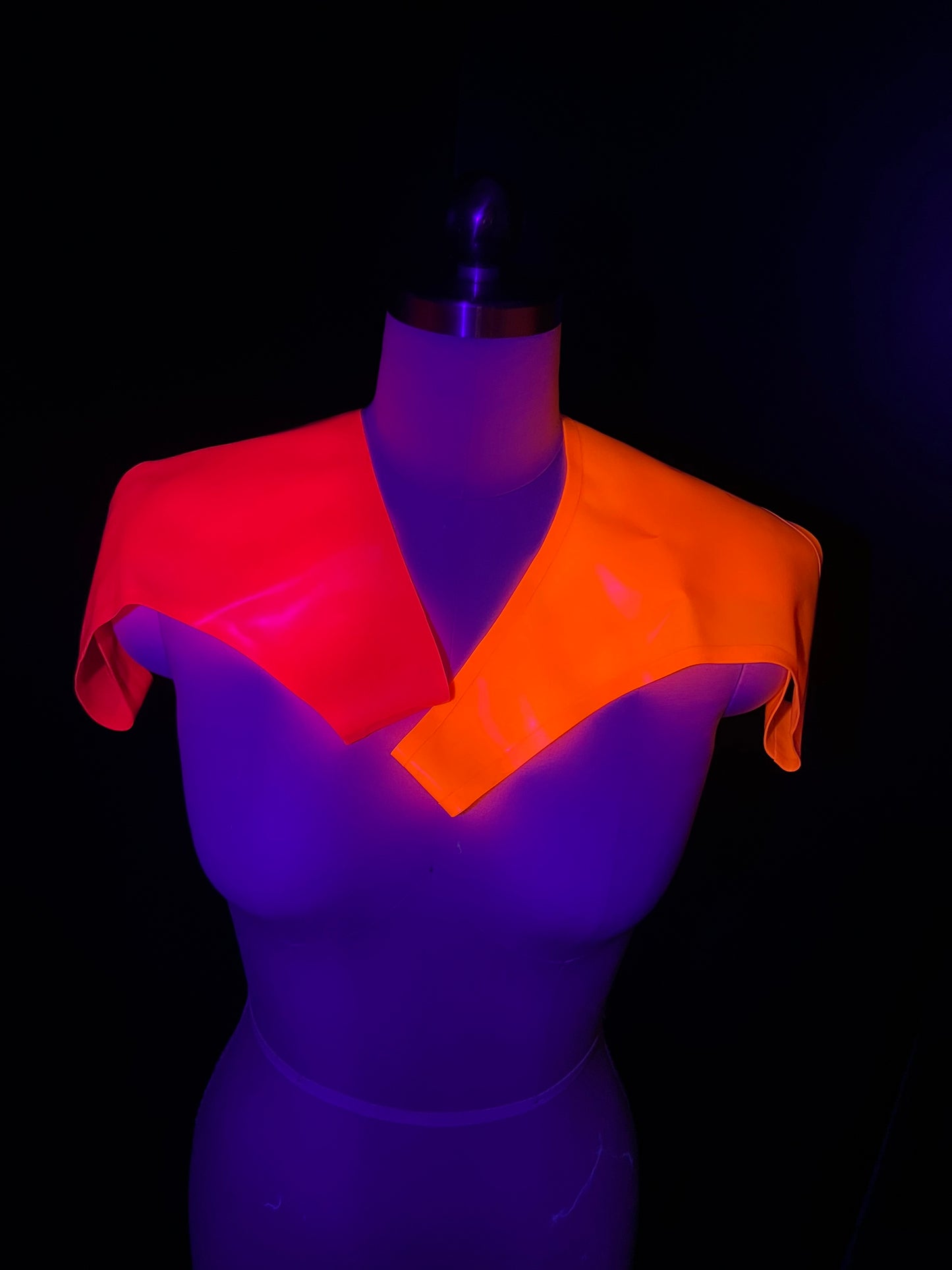 Neon Orange Ruffle Bottoms - READY TO SHIP