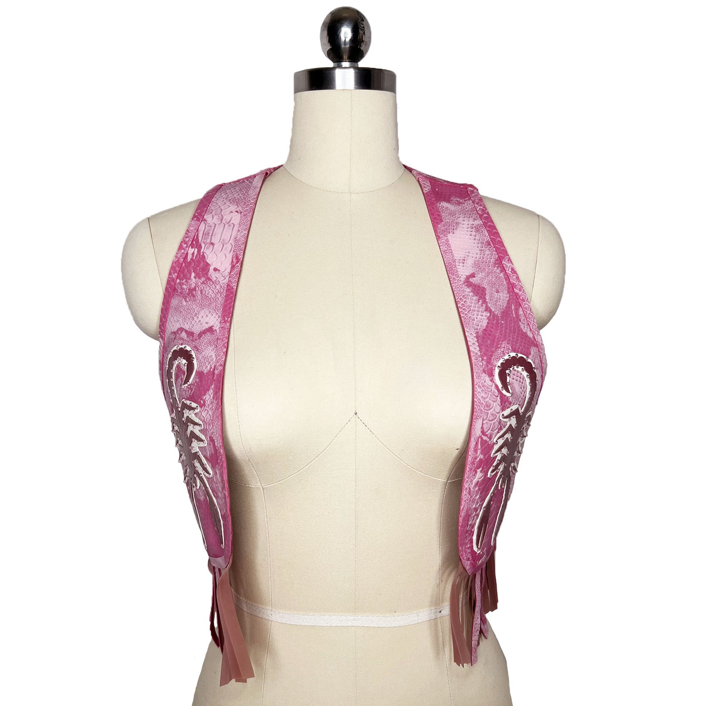 Custom Snakeskin Vest