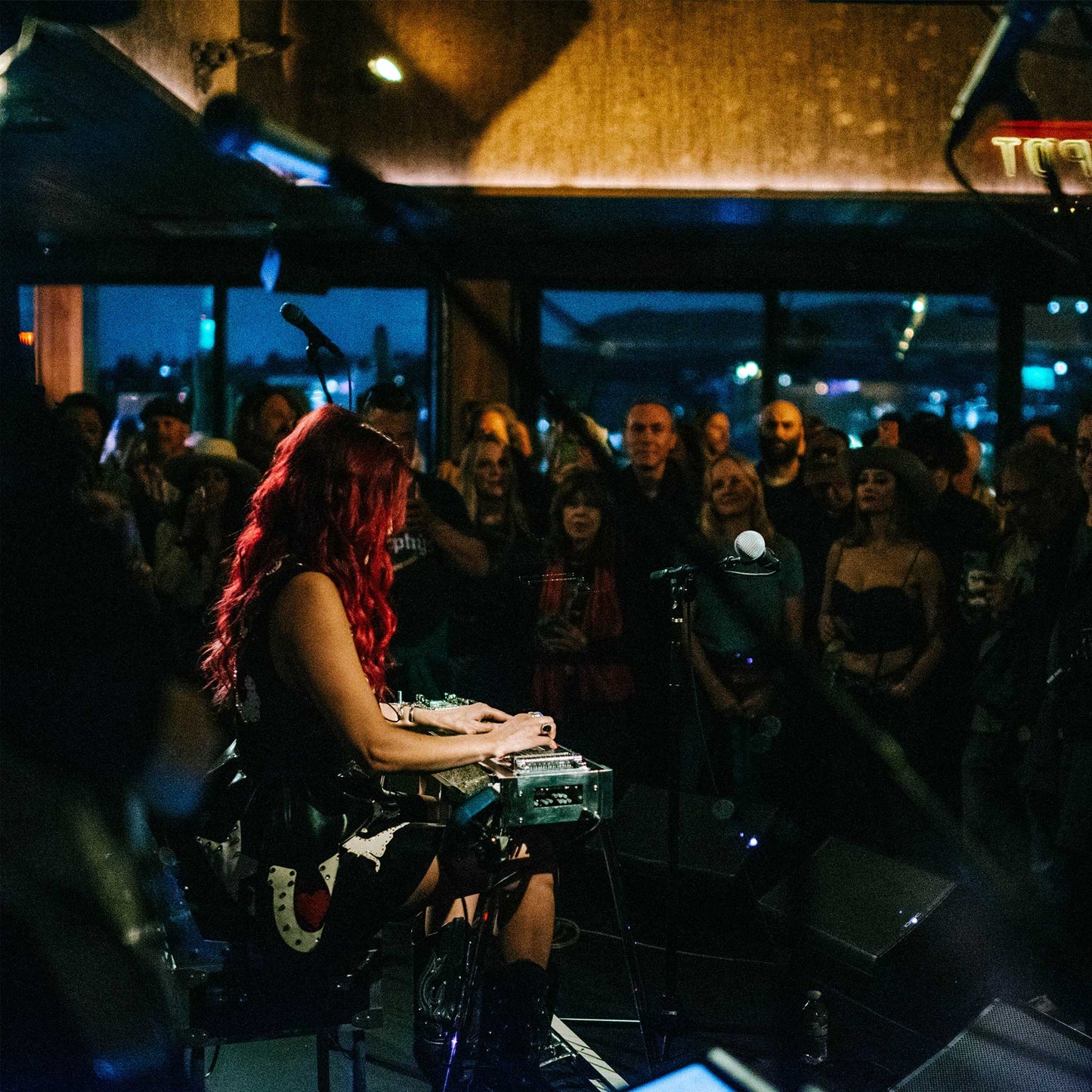 Pedal Steel Showcase Vest and Skirt
