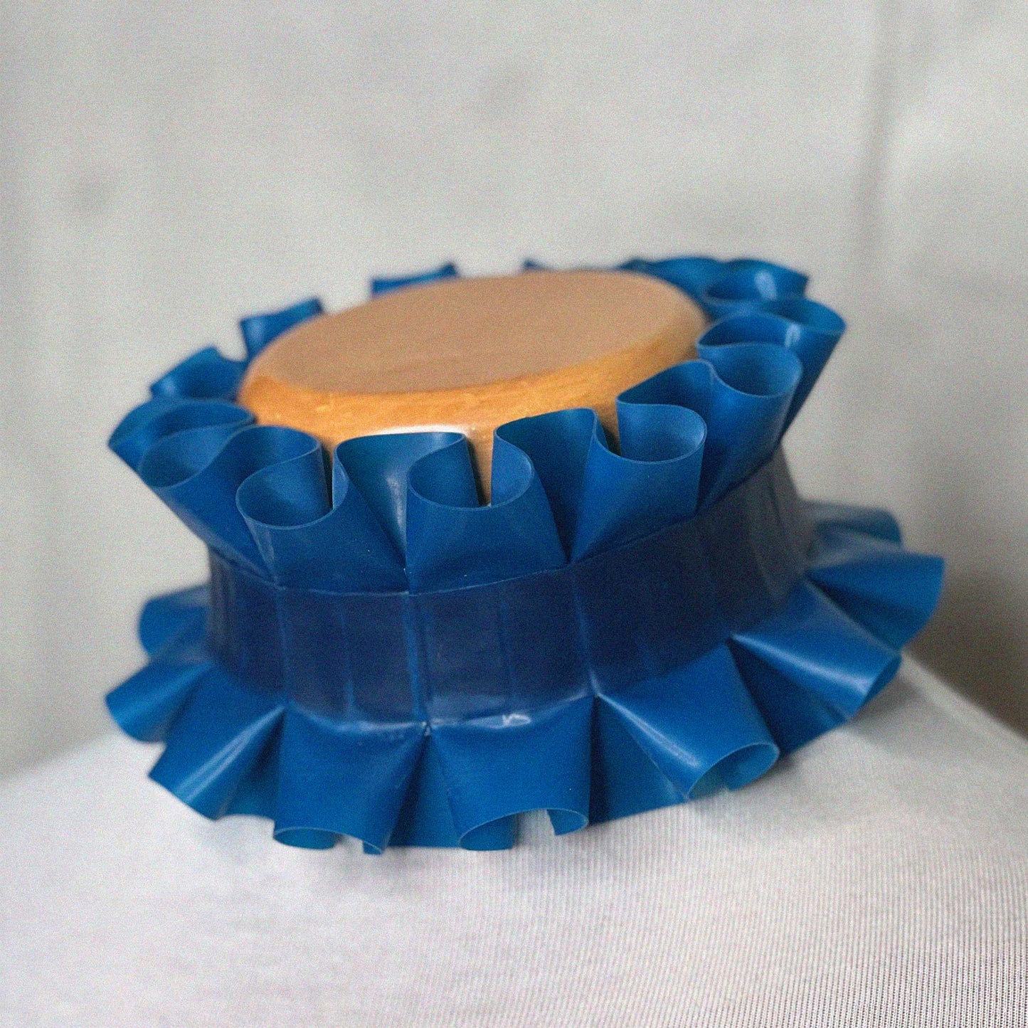 Transparent Latex Ruffle Collar - Mini