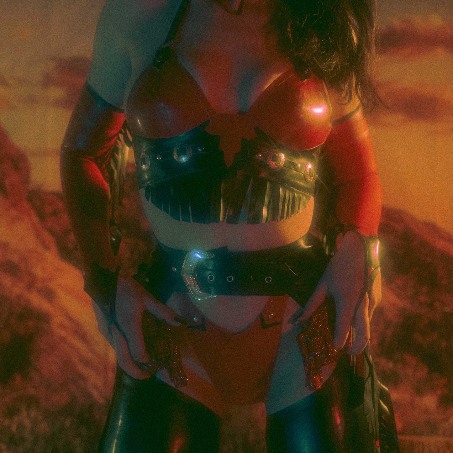 Western Latex O-Ring Thong (Made to Order)