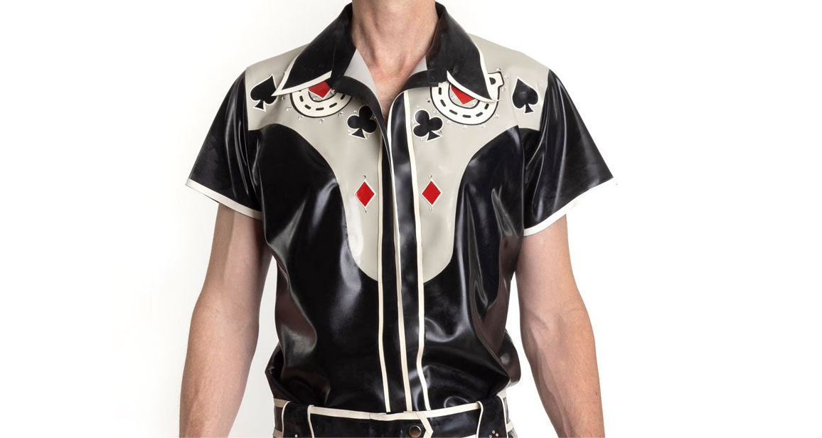 Deck of Cards Western Shirt