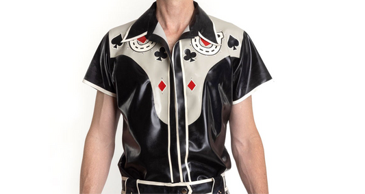 Deck of Cards Western Shirt
