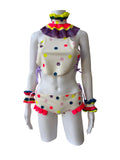 Neon Glow in the Dark Ruffle Clown Set
