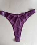 Transparent Lilac Thong - Waist 36-37"