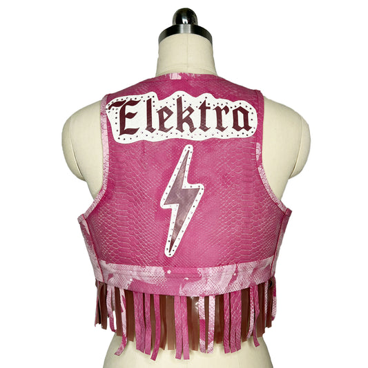 Custom Snakeskin Vest