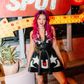 Pedal Steel Showcase Vest and Skirt
