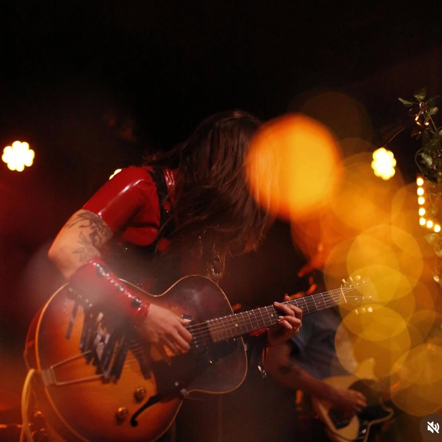 Julianna Riolino Latex Stage Outfit