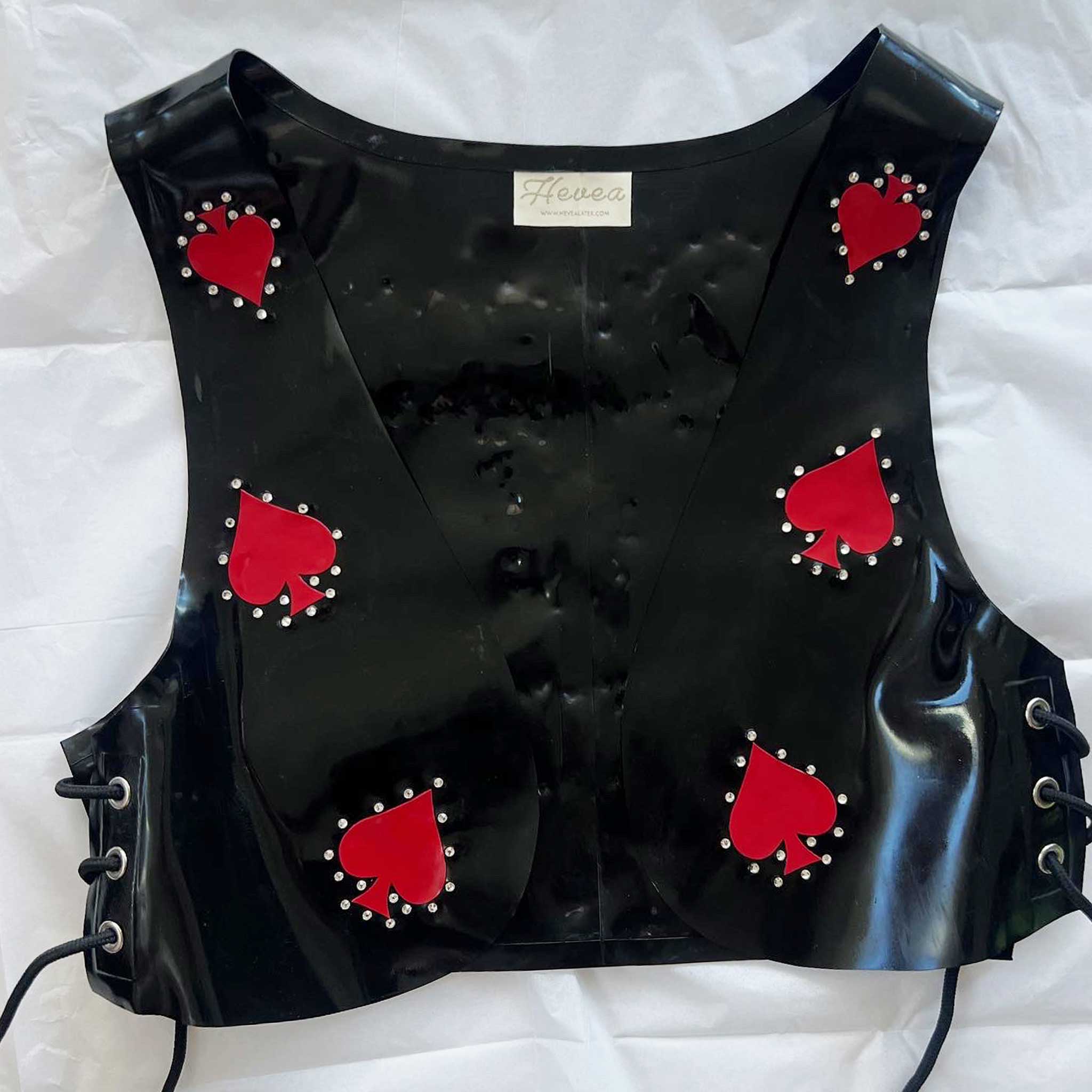 'Queen of Spades' Latex Stage Set for Julianna Riolino