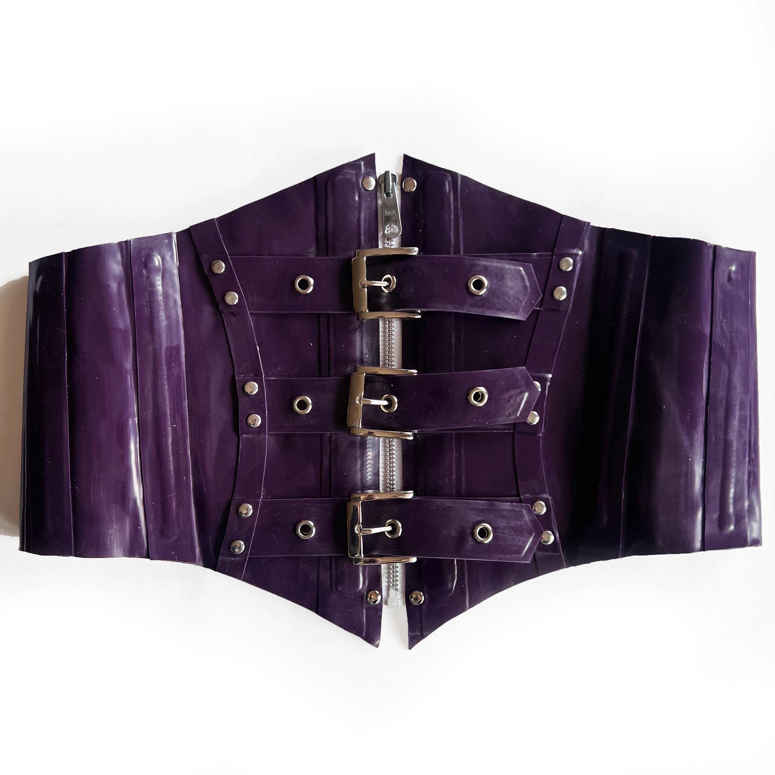 Custom Damson Purple Corset