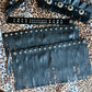 Studded Latex Fringe Armbands