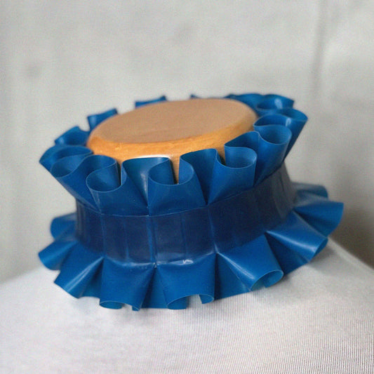 Transparent Latex Ruffle Collar - Mini