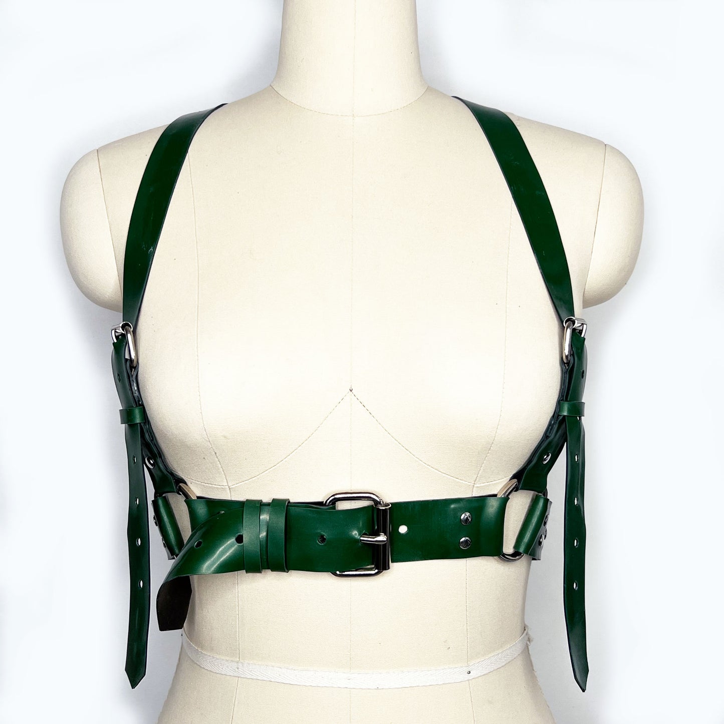 D-Ring Latex Chest Harness