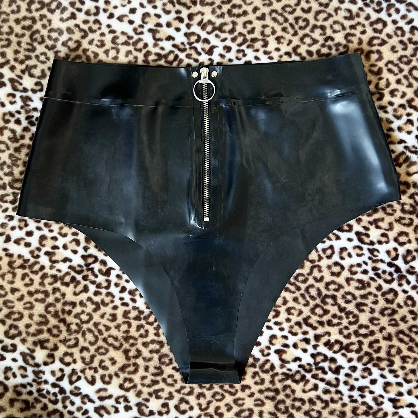 O Ring Zipper Briefs, .5mm