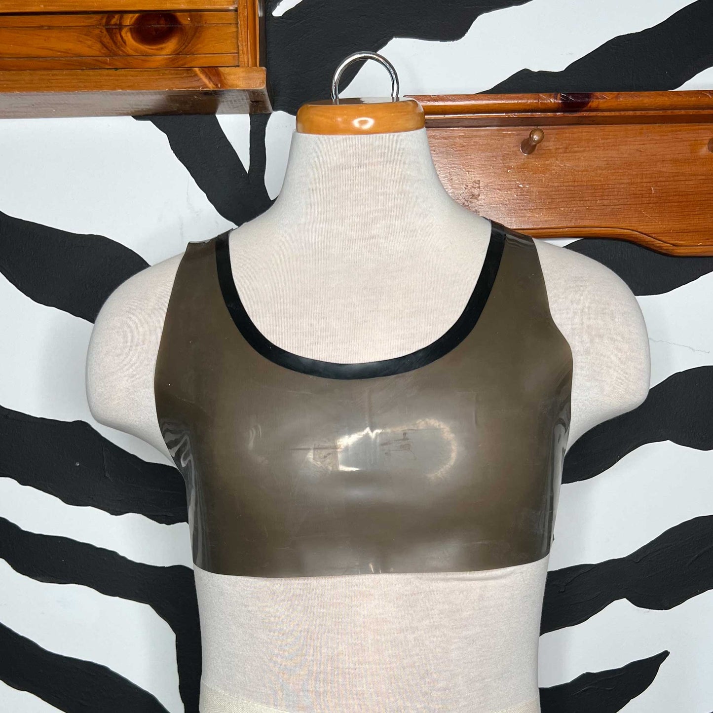 Trans Smoke Crop Top