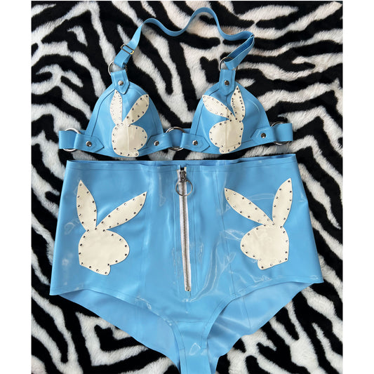 Latex Bunny Set - Hot Pant Edition (Made to Order)
