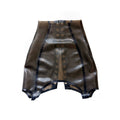 Transparent Smoke Lace Up Garter Skirt - XS/S