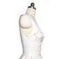 White Latex Rhinestone Star Vest