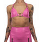 O Ring Latex Bra