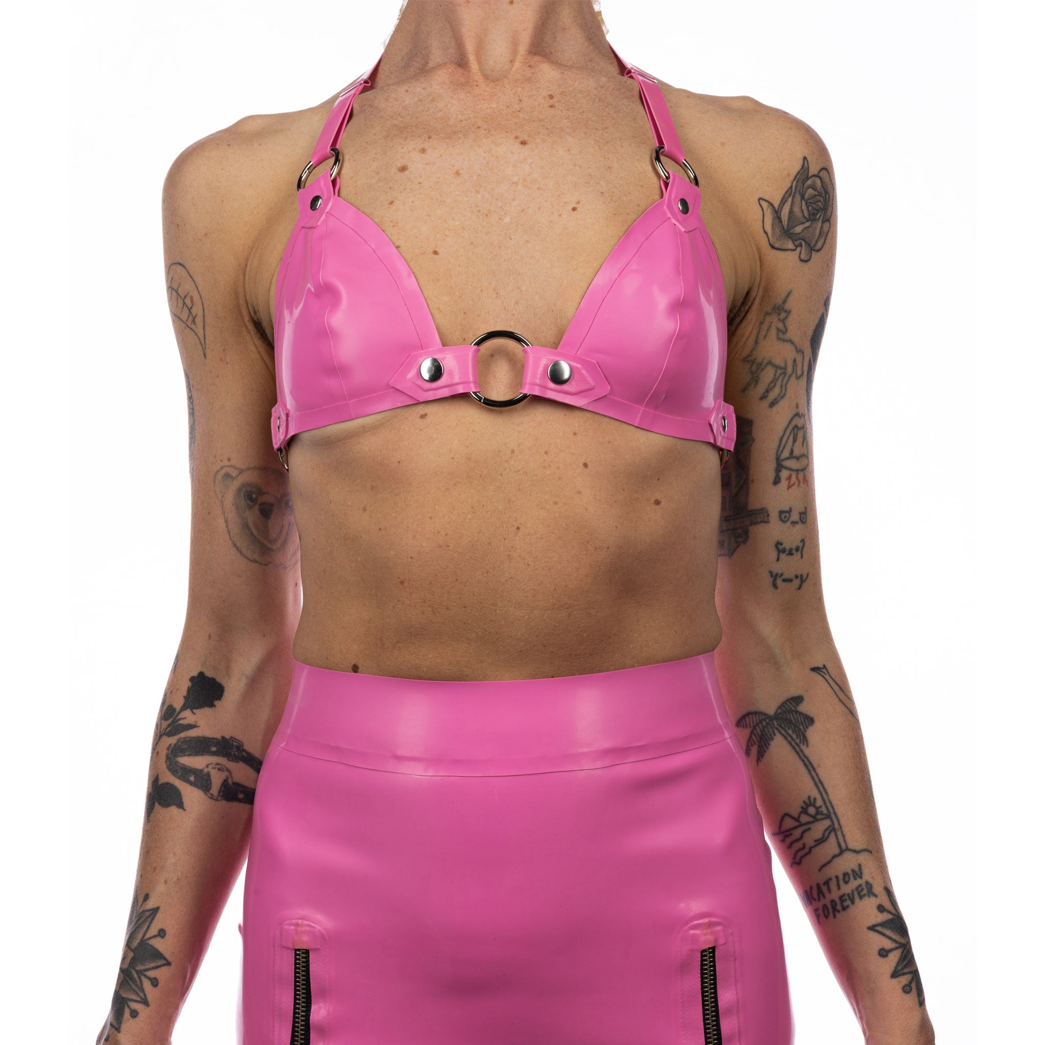 O Ring Latex Bra