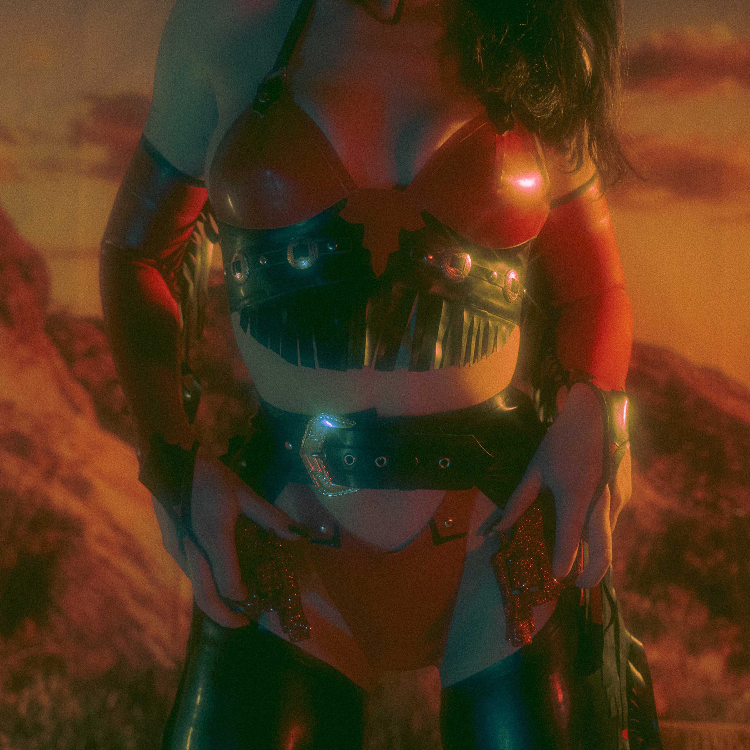 Western Latex O-Ring Thong (Made to Order)